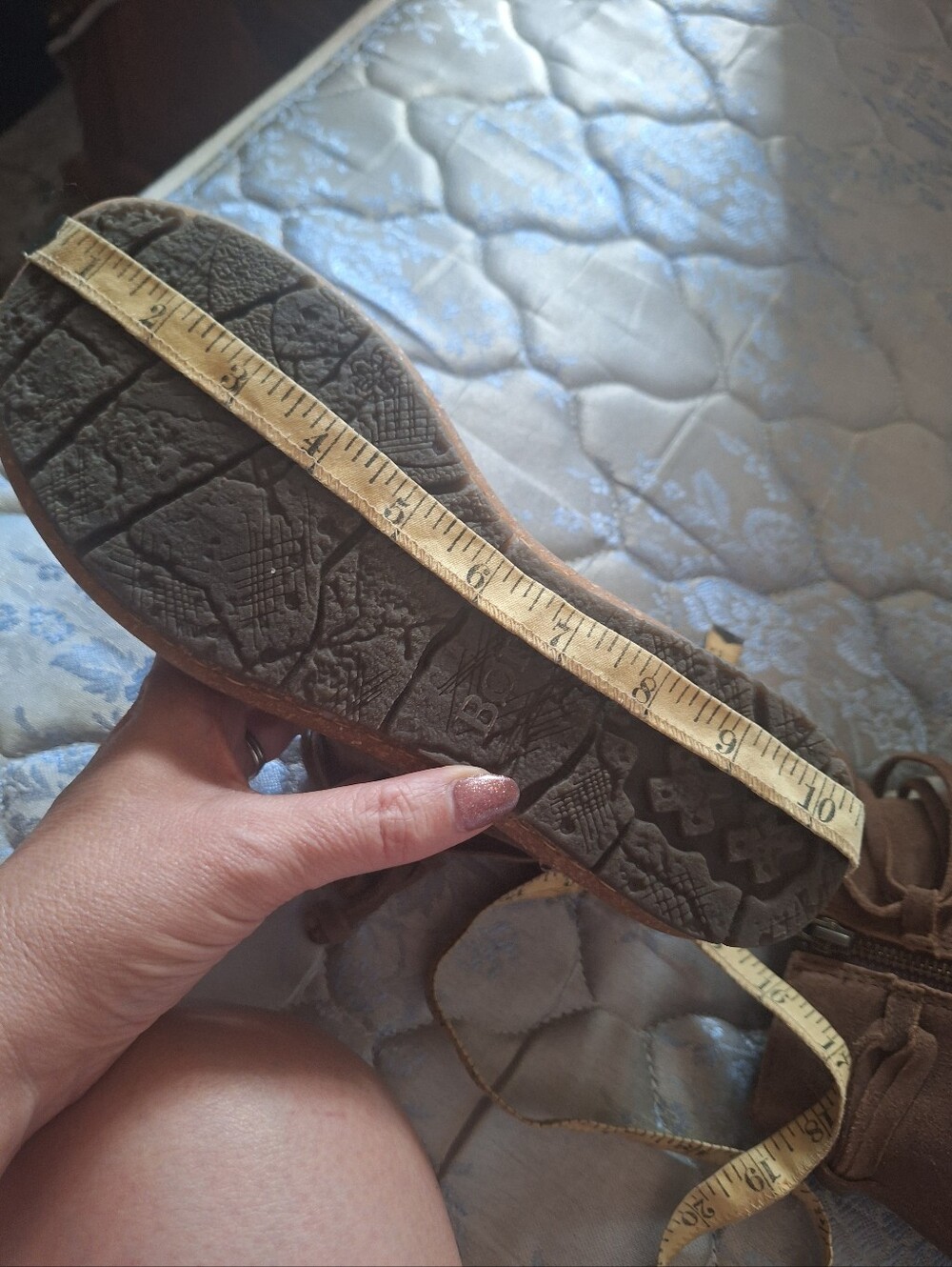 Born Brown Suede Ankle Boots Size 7.5 - Picture 7 of 8
